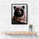 Keffiyeh Black Bear