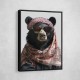 Keffiyeh Black Bear