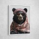 Keffiyeh Black Bear