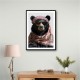 Keffiyeh Black Bear