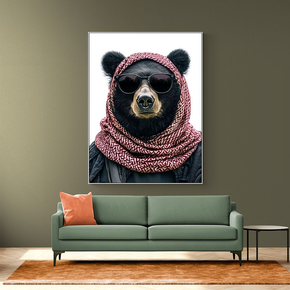 Keffiyeh Black Bear 2