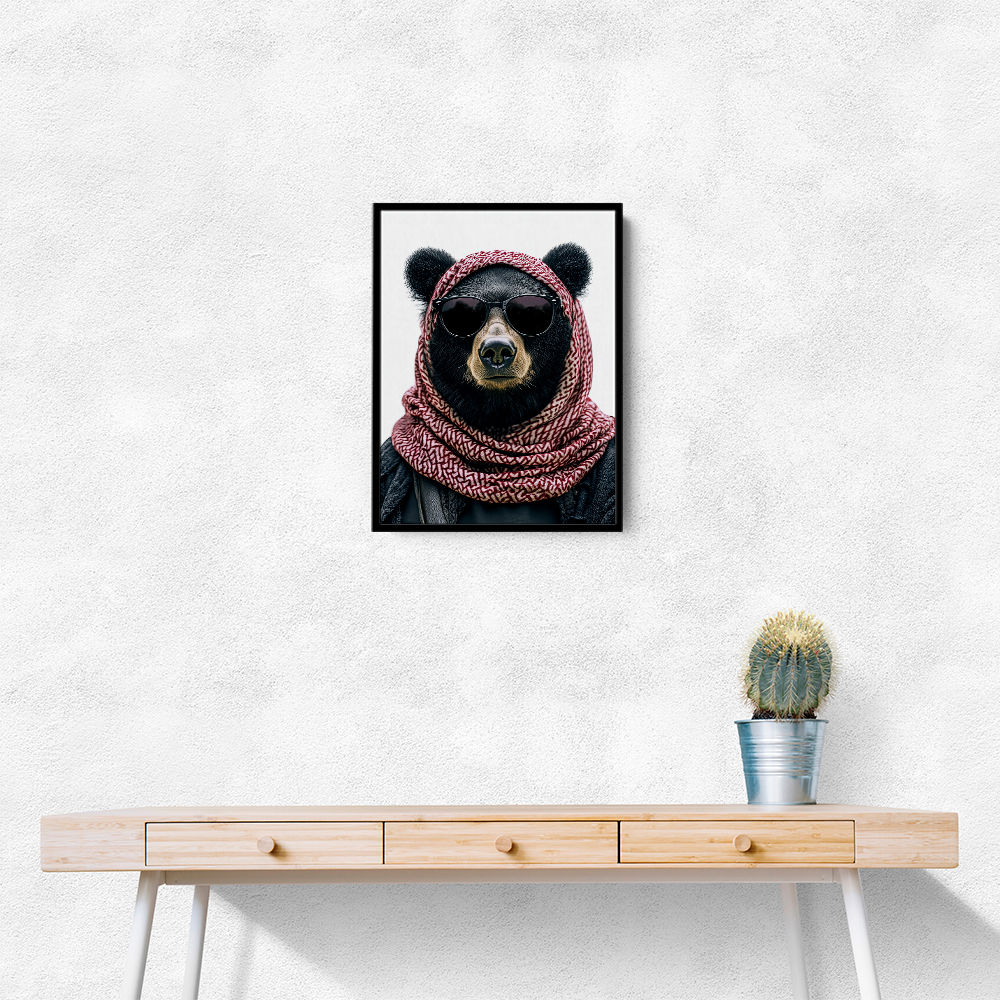 Keffiyeh Black Bear 2