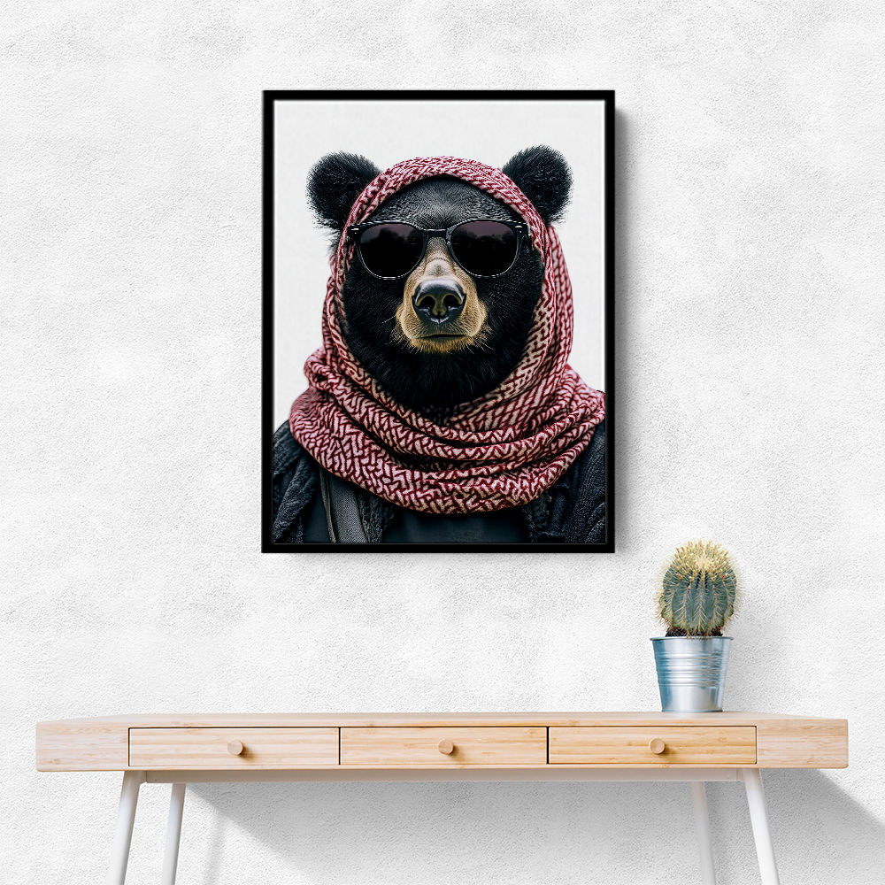 Keffiyeh Black Bear 2