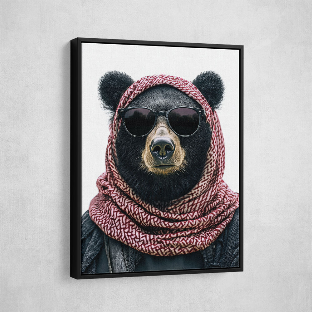 Keffiyeh Black Bear 2