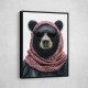Keffiyeh Black Bear 2