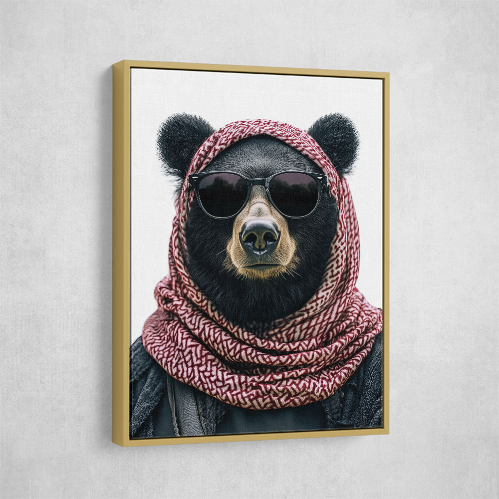 Keffiyeh Black Bear 2