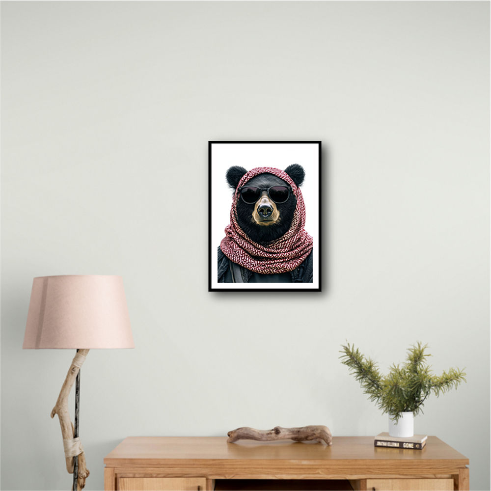 Keffiyeh Black Bear 2