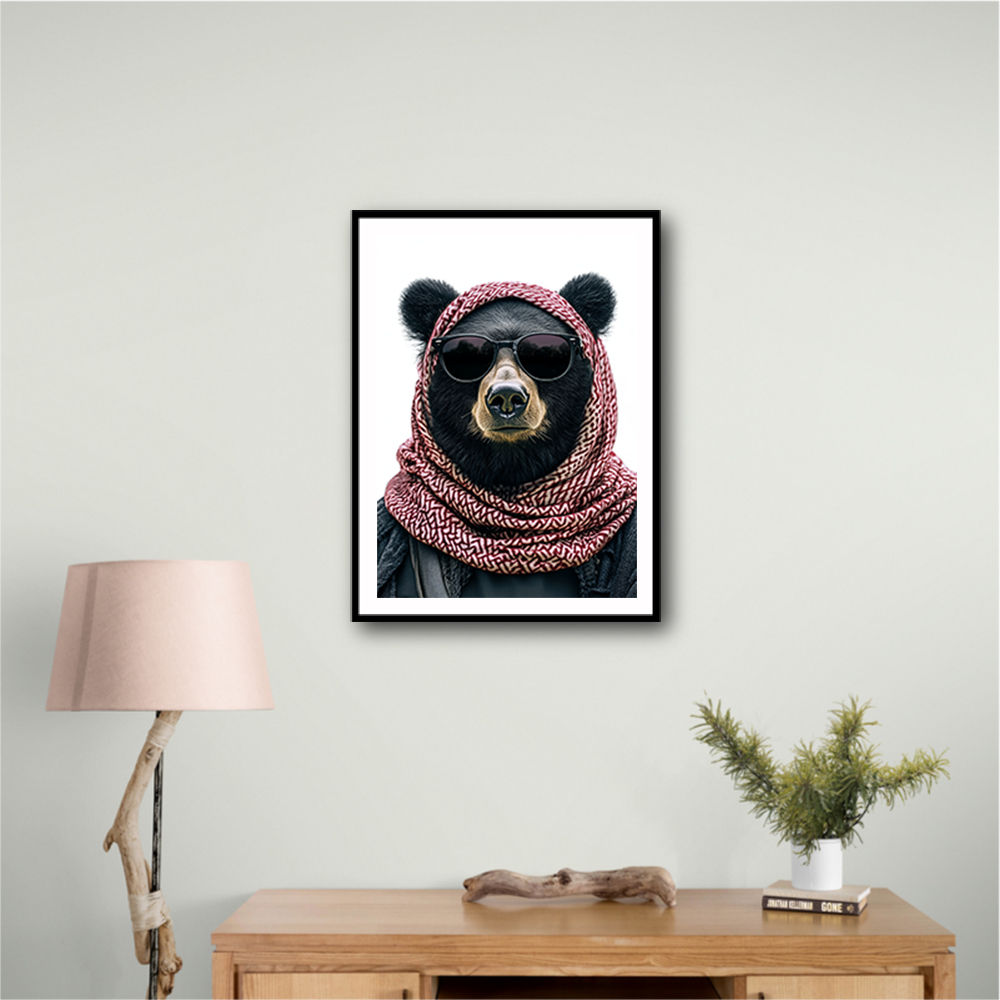 Keffiyeh Black Bear 2