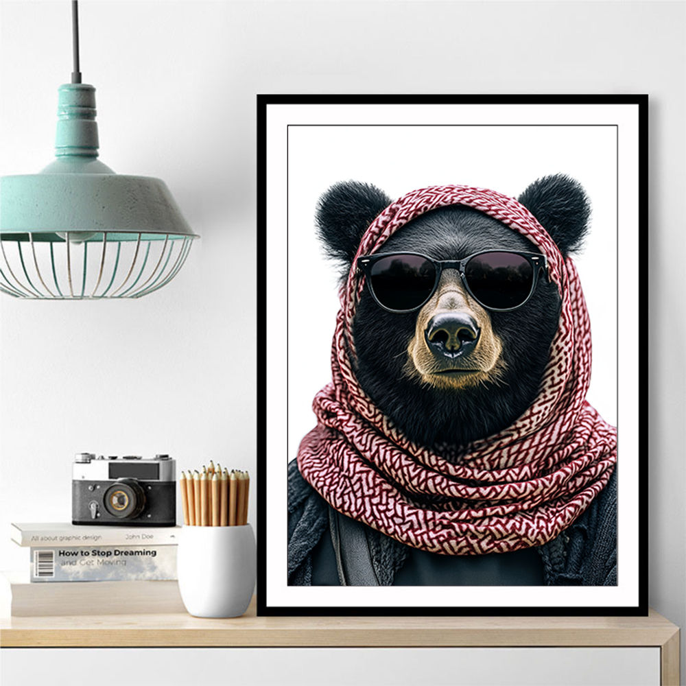 Keffiyeh Black Bear 2