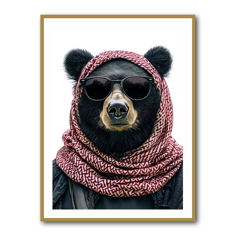 Keffiyeh Black Bear 2