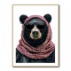 Keffiyeh Black Bear 2