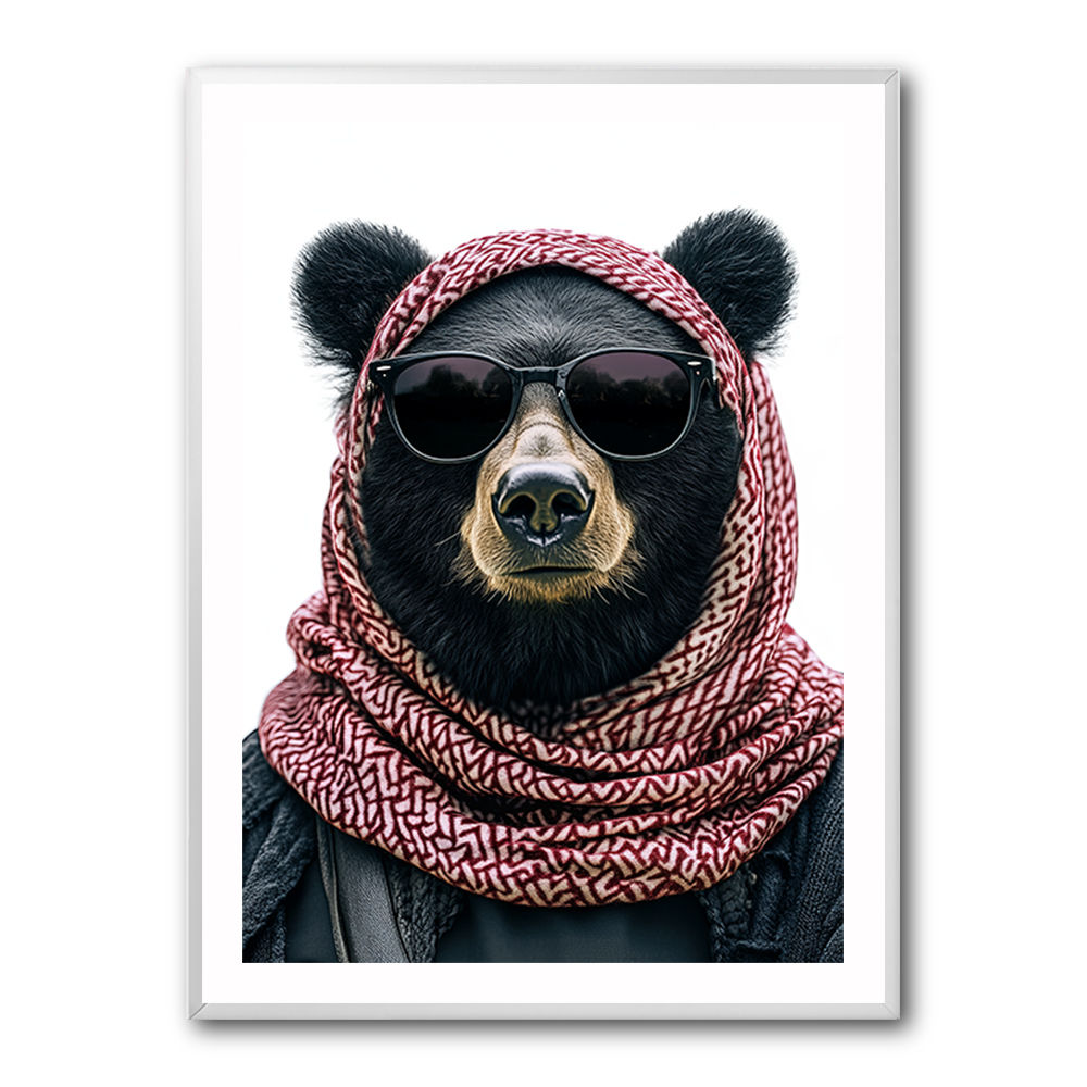 Keffiyeh Black Bear 2
