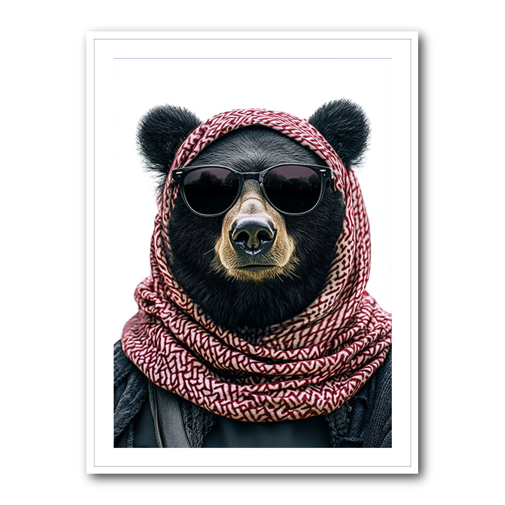 Keffiyeh Black Bear 2