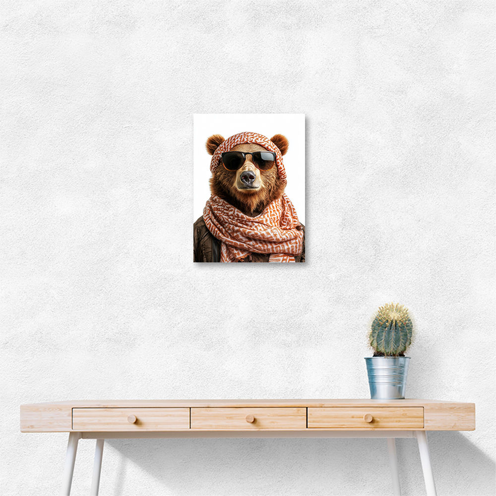 Keffiyeh Brown Bear