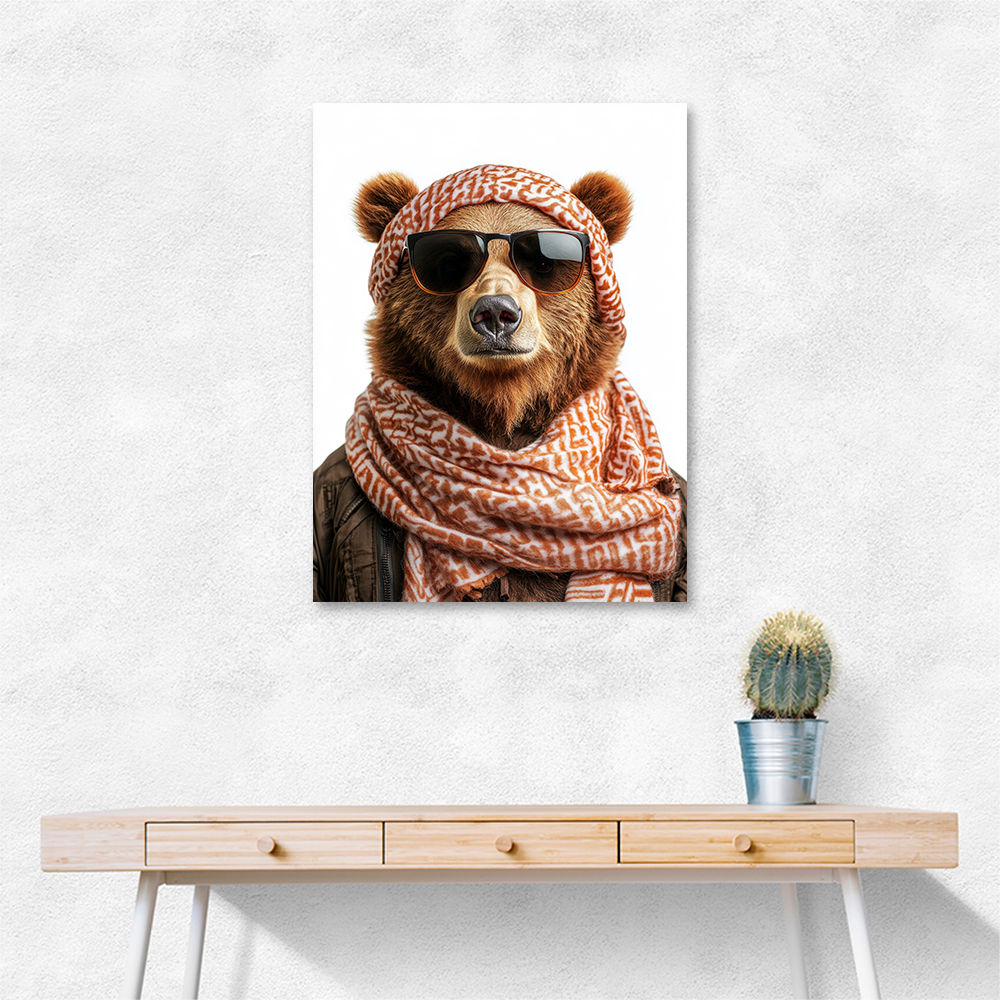 Keffiyeh Brown Bear