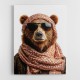Keffiyeh Brown Bear