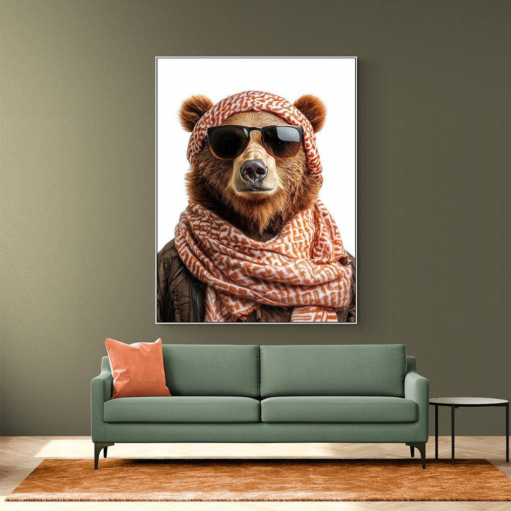 Keffiyeh Brown Bear