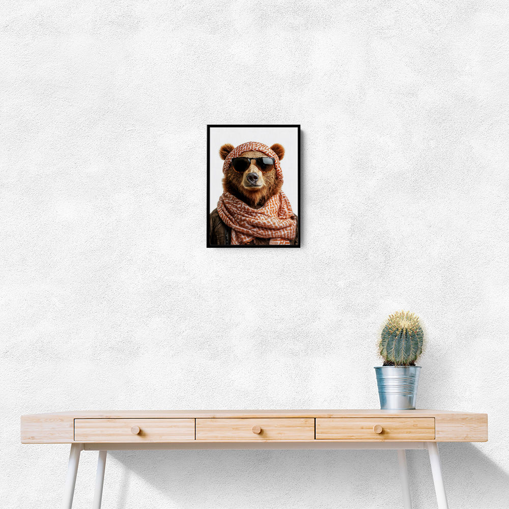 Keffiyeh Brown Bear