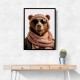 Keffiyeh Brown Bear