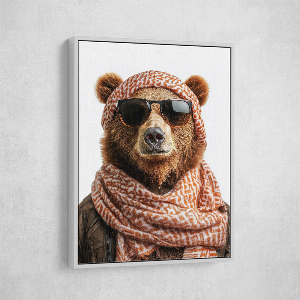 Keffiyeh Brown Bear