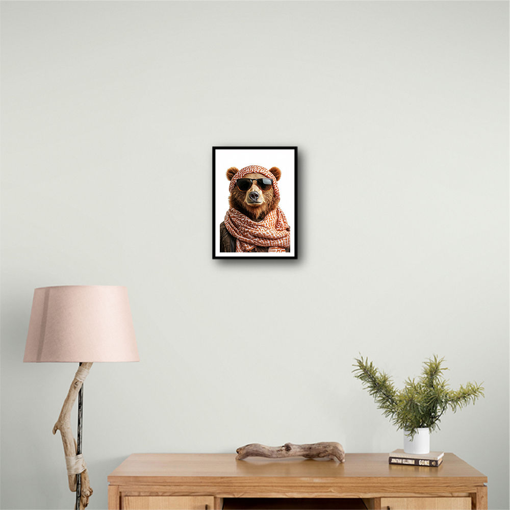 Keffiyeh Brown Bear
