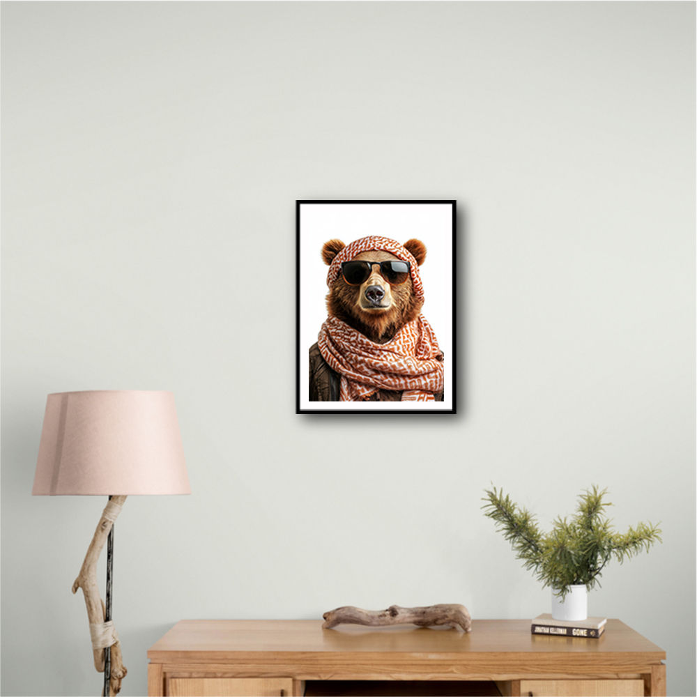Keffiyeh Brown Bear