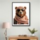 Keffiyeh Brown Bear