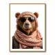 Keffiyeh Brown Bear