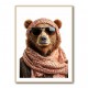 Keffiyeh Brown Bear