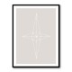 Grid Star Grey