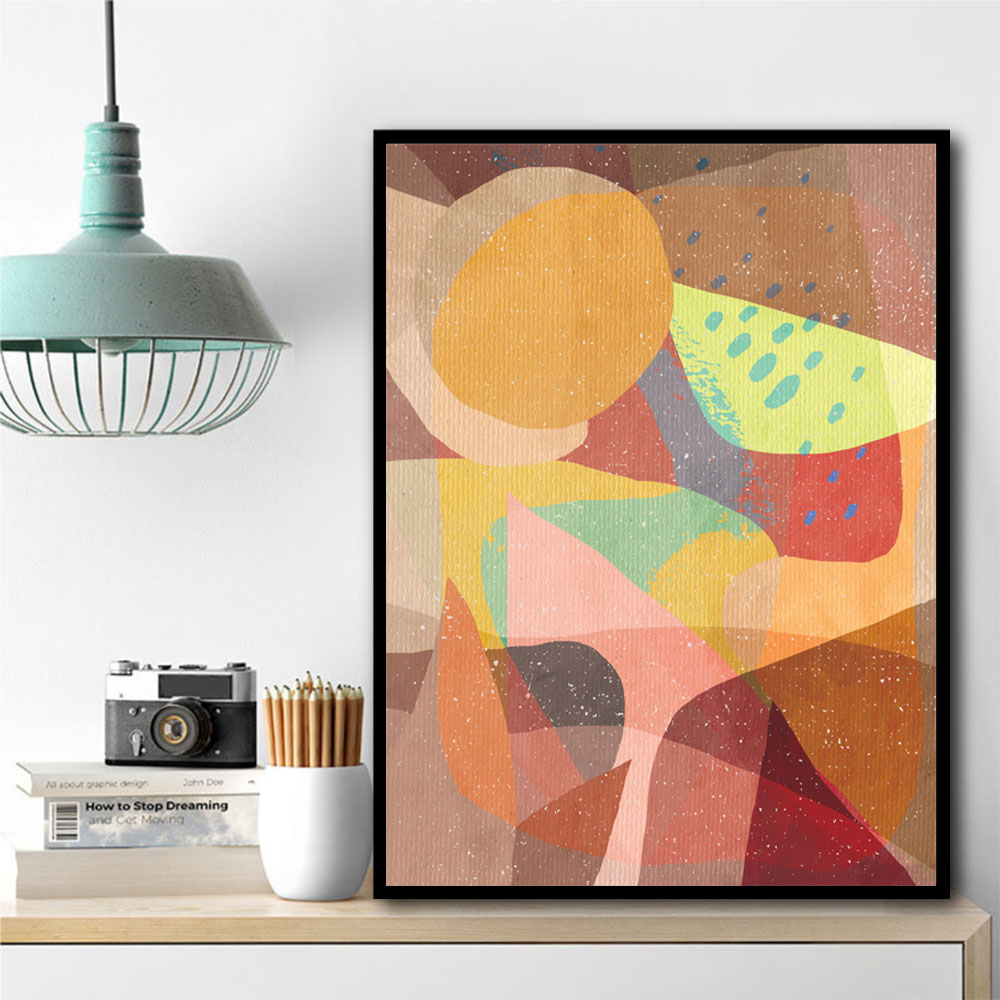 Pastel Shapes a Watermelon