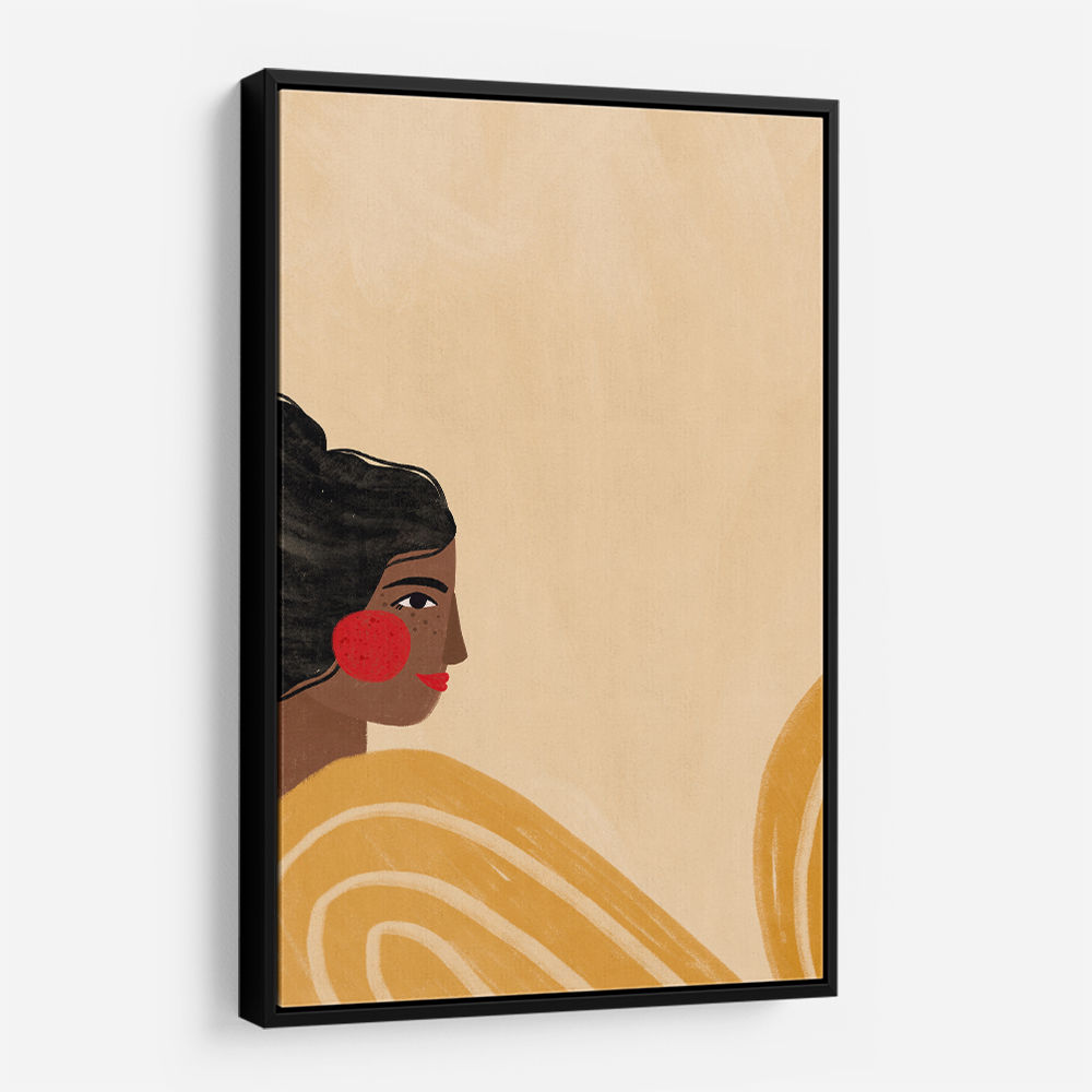 The Woman With the Yellow Stripes