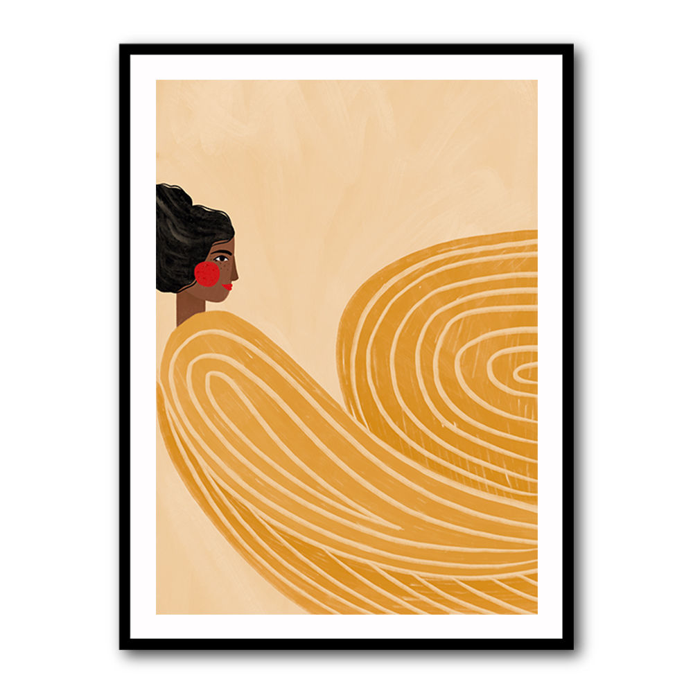 The Woman With the Yellow Stripes
