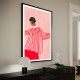 The Woman With the Red Stripes