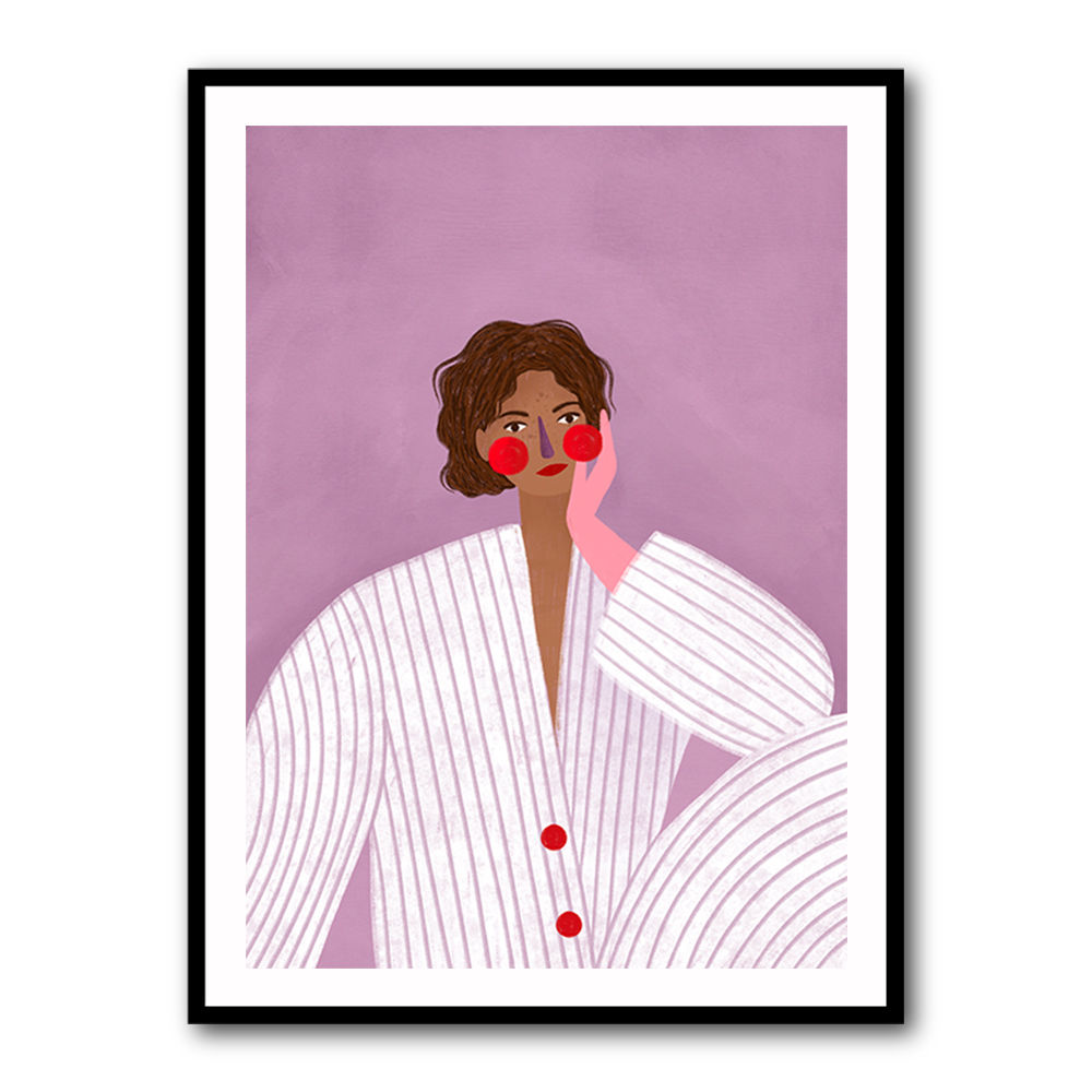 The Woman With the Pink Glove