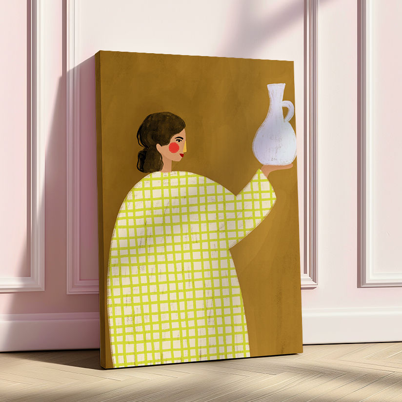 The Woman With Vase