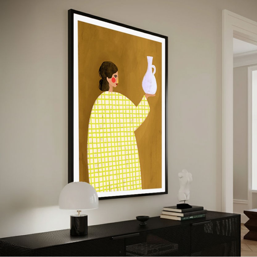 The Woman With Vase