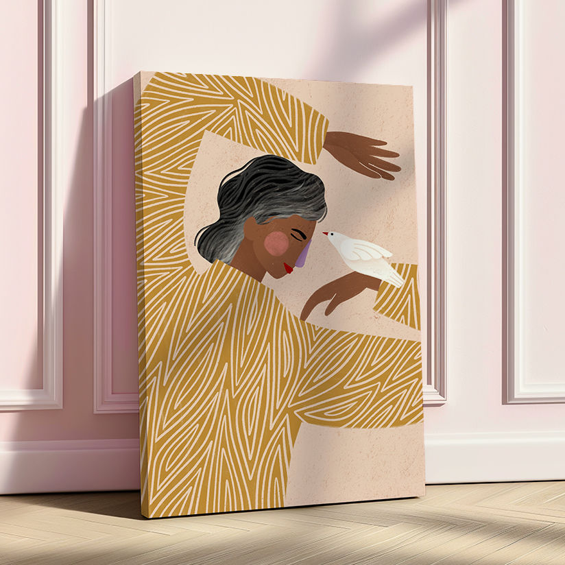 The Woman With a Bird