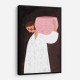 The Woman with the Pink Basket