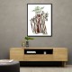 Yoda Abstract Wall Art