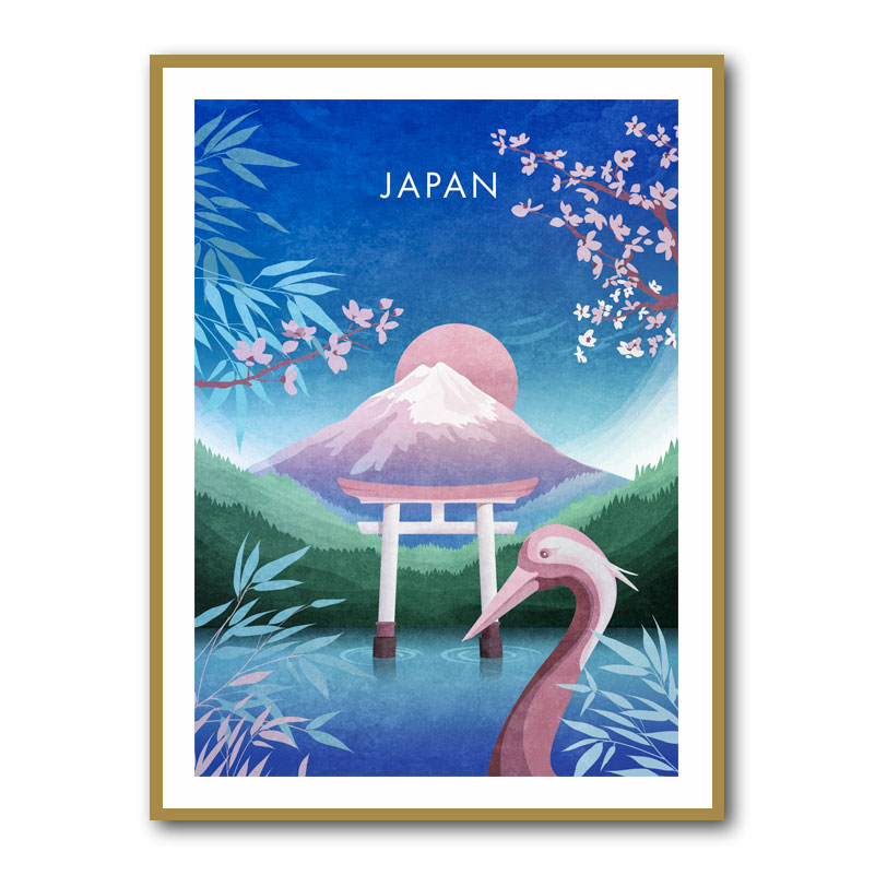 Japan Travel Poster