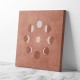 Straw Sun and Circle Moon Phase