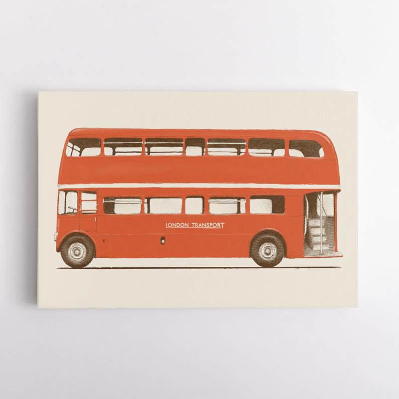 Red English Bus