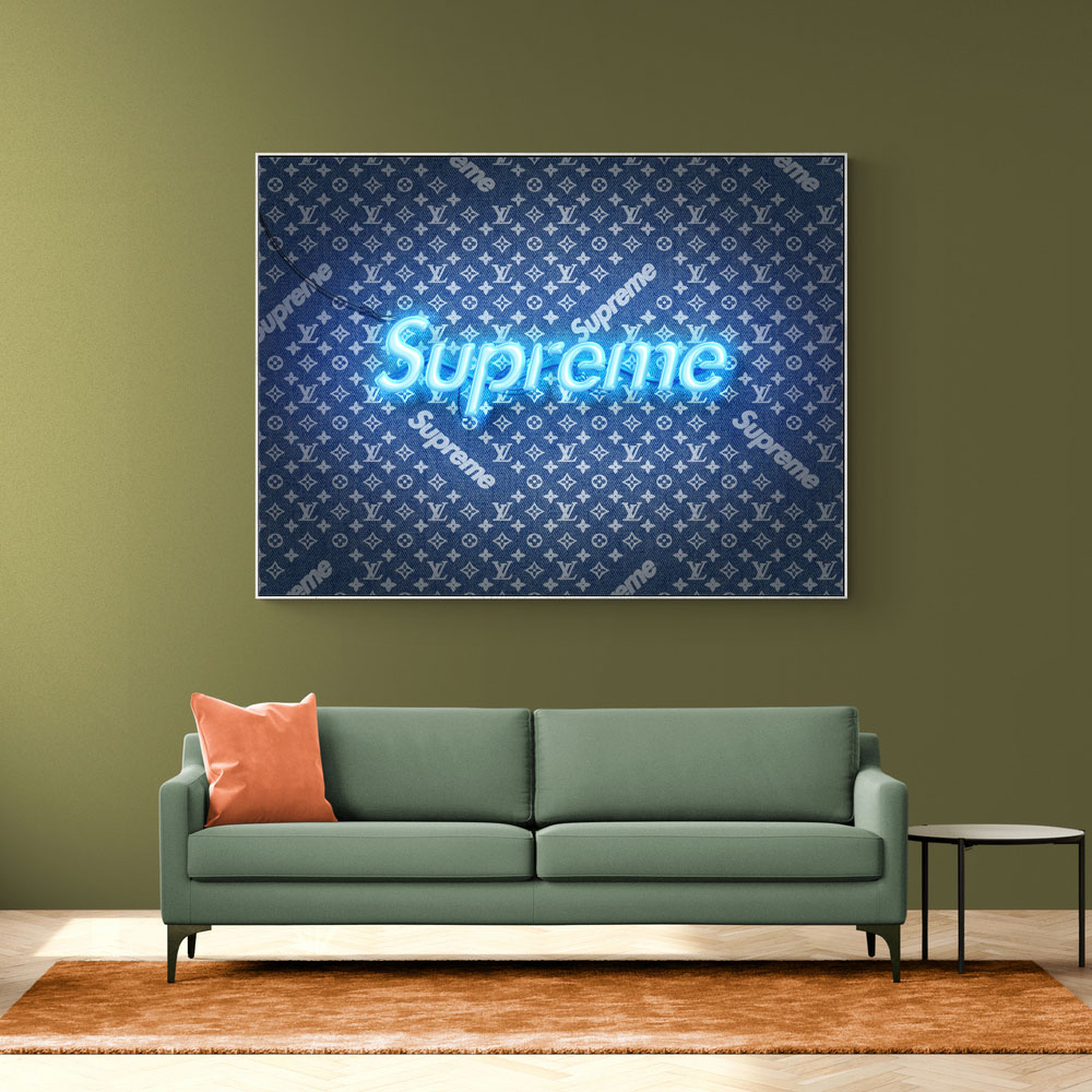 Supreme LV Denim