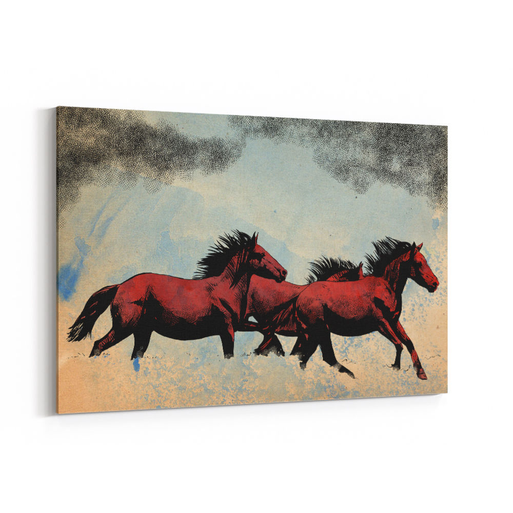 Horses Wall Art
