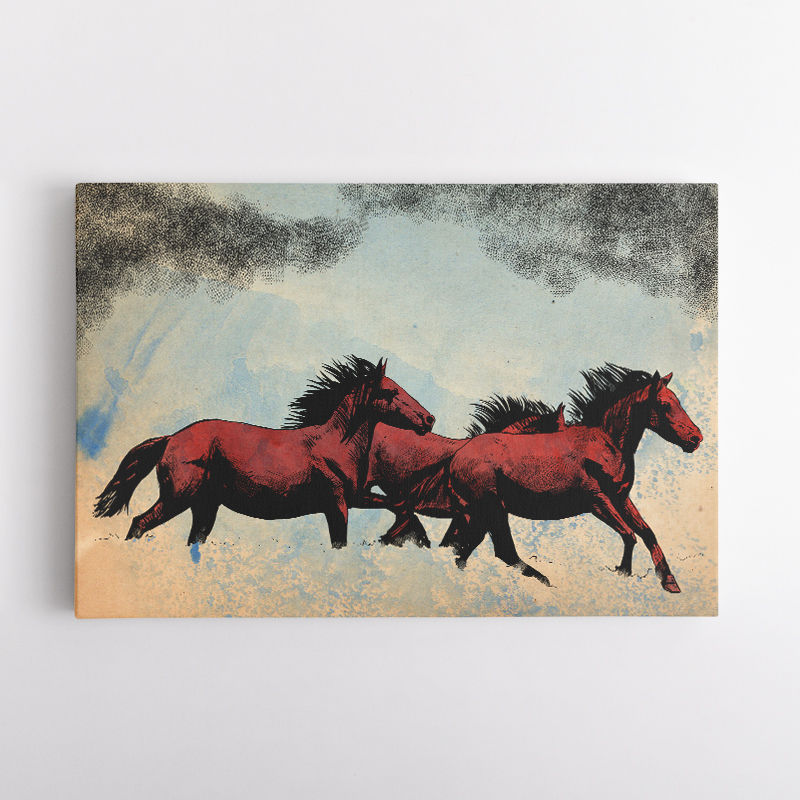Horses Wall Art