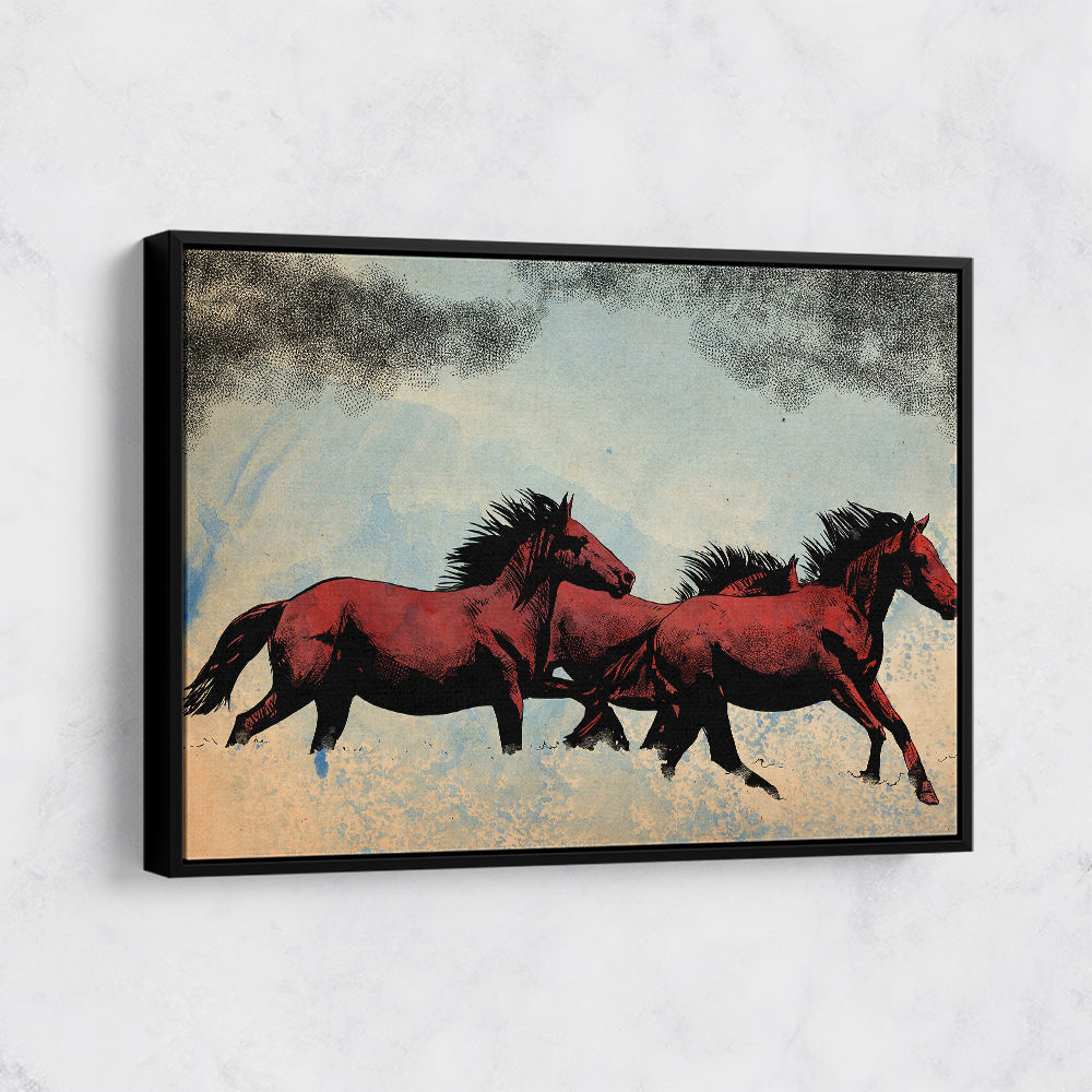 Horses Wall Art