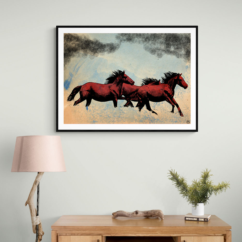 Horses Wall Art