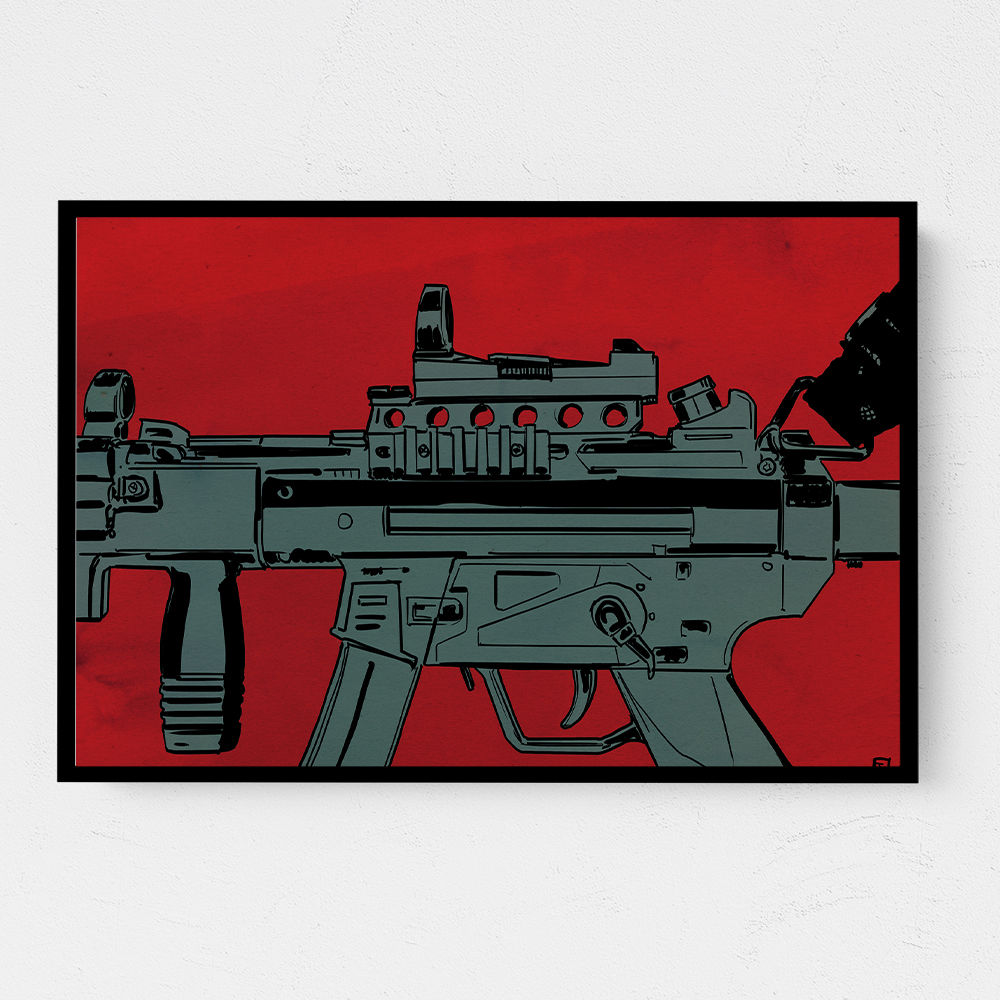 Weapon Wall Art