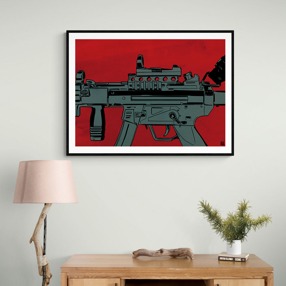 Weapon Wall Art